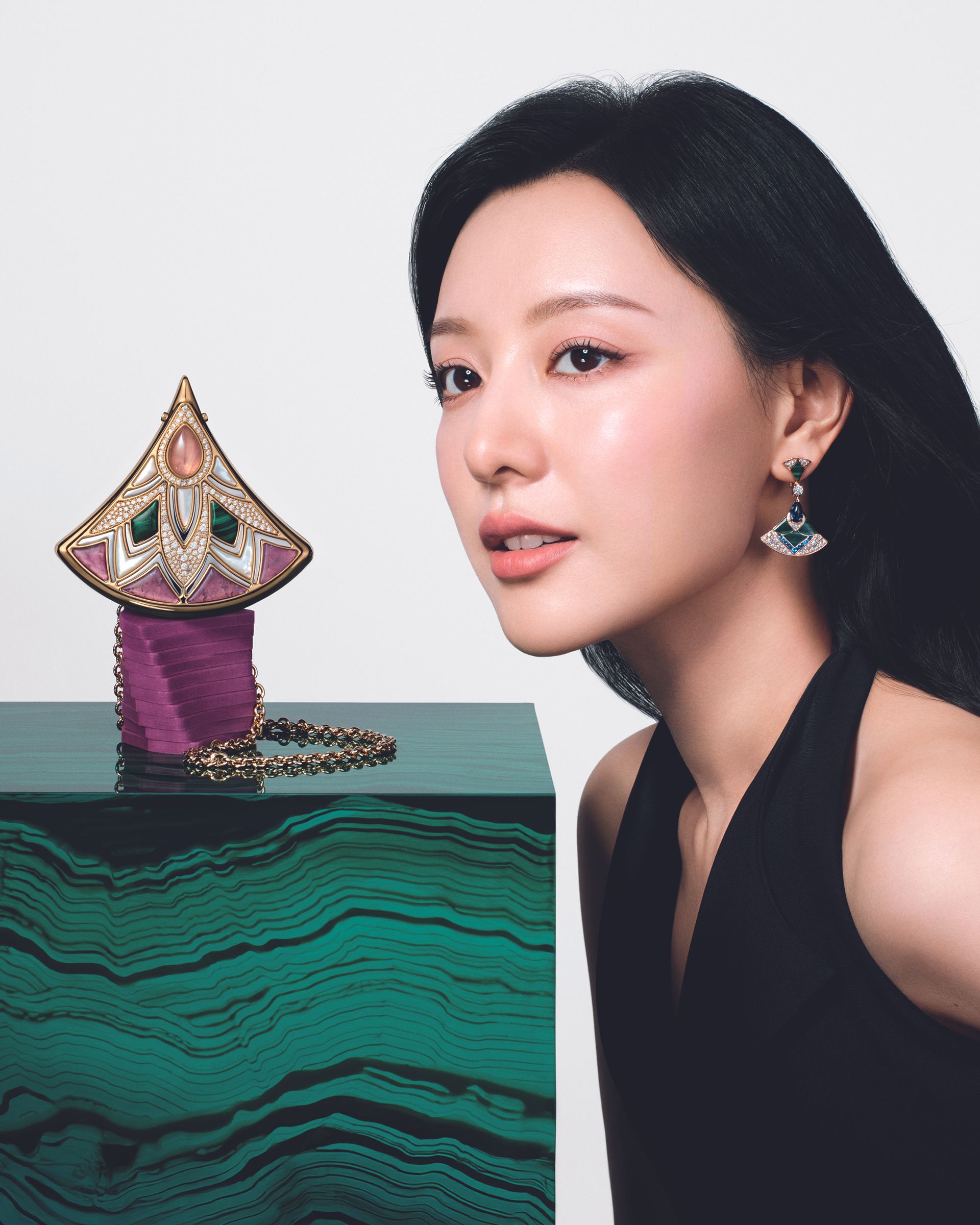 Bulgari Icons Minaudi&egrave;re Collection campaign