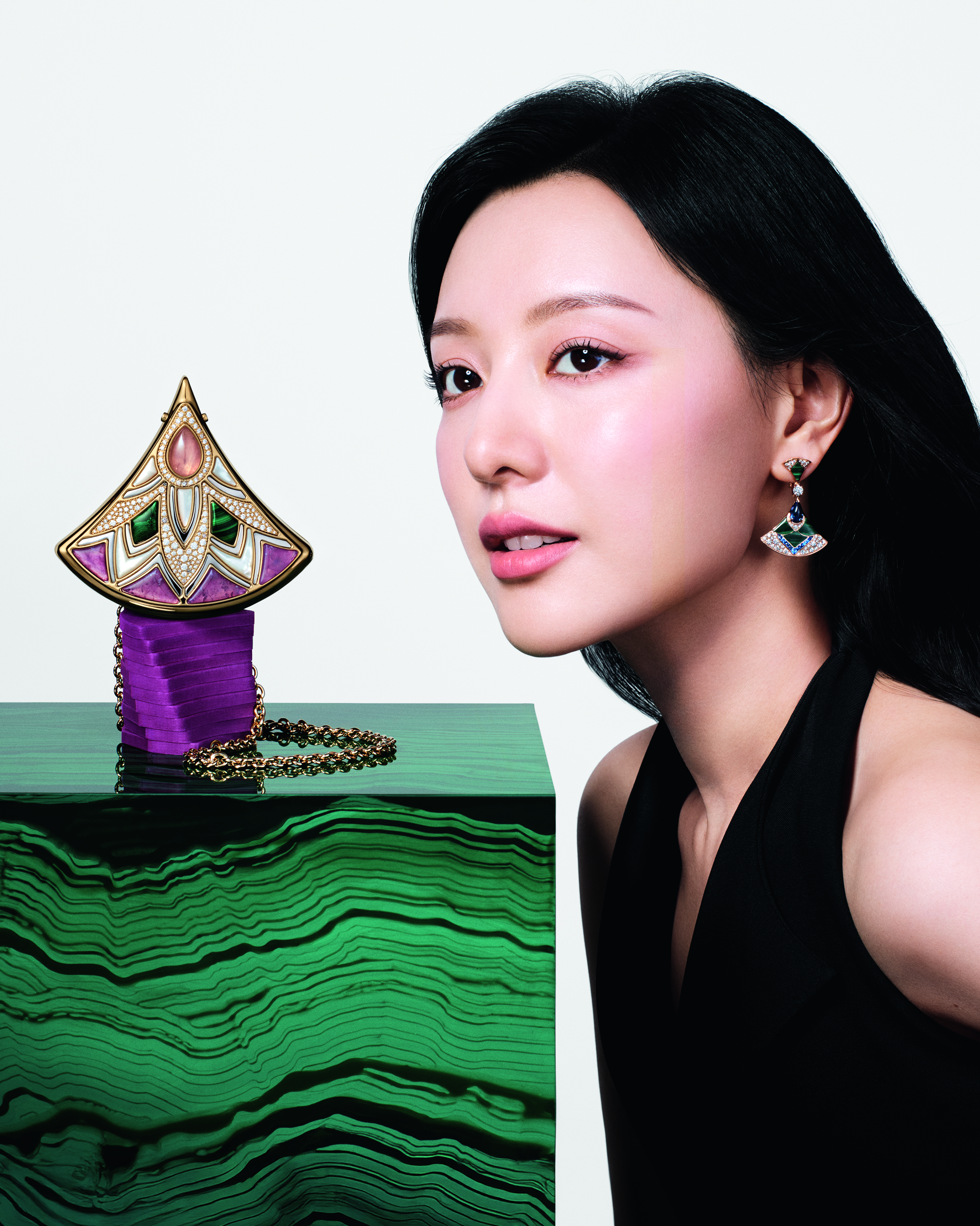 Bulgari Icons Minaudi&amp;egrave;re Collection campaign