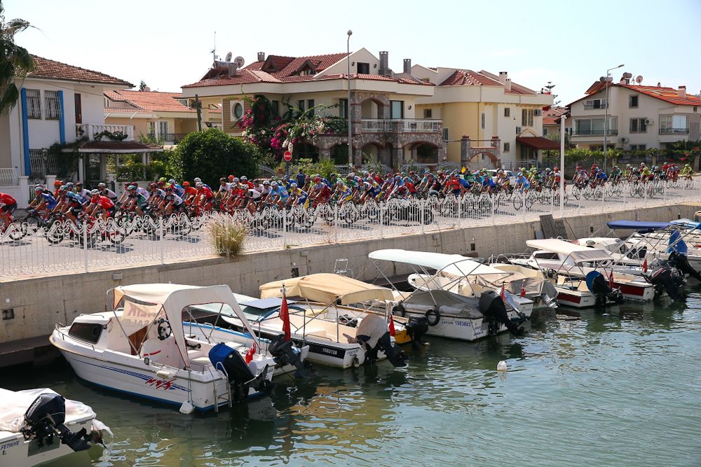 The Tour of Turkey peloton