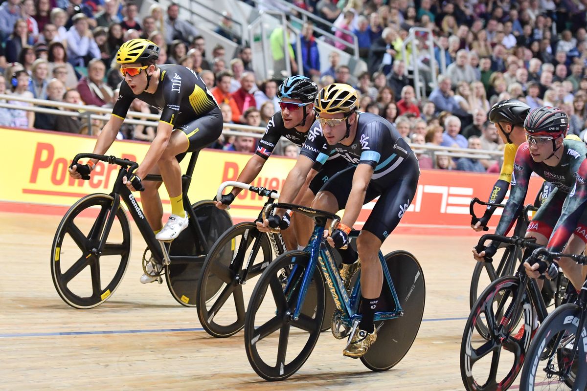 Olympic omnium champion Elia Viviani