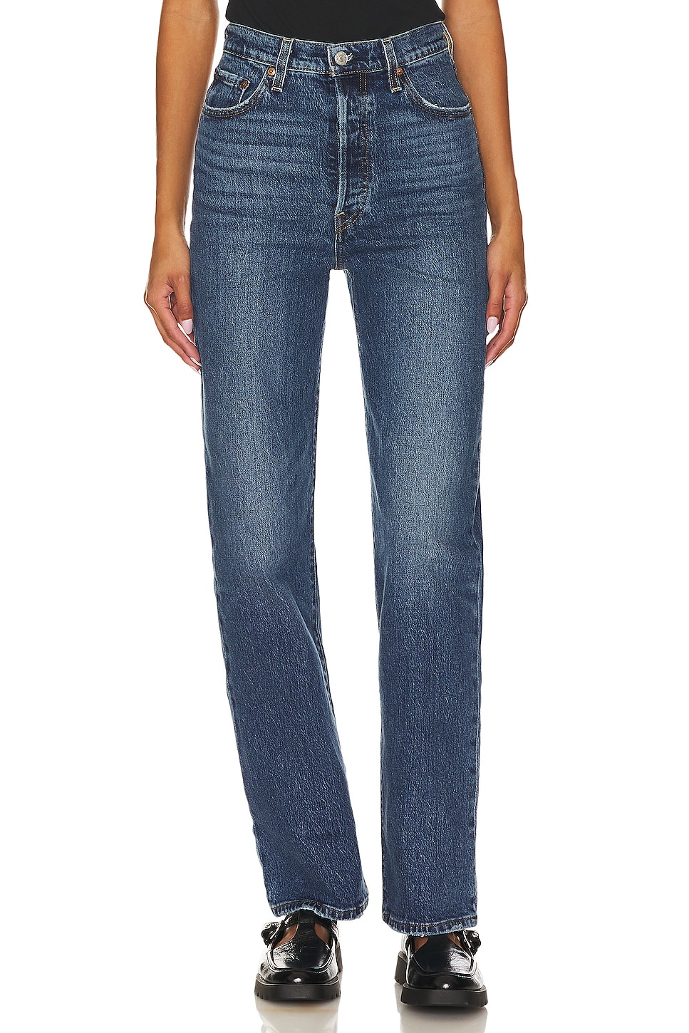 Ribcage Full Length Jeans