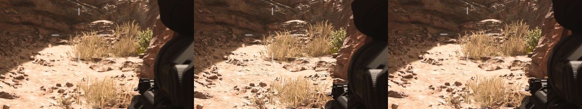 Upscaling comparison game images