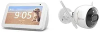 Bundle Telecamera Wi-Fi da esterno EZVIZ C3X + Amazon Echo Show 5 &euro;216 &euro;151