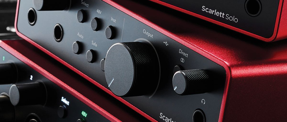 Focusrite Scarlett 4th generation audio interfaces