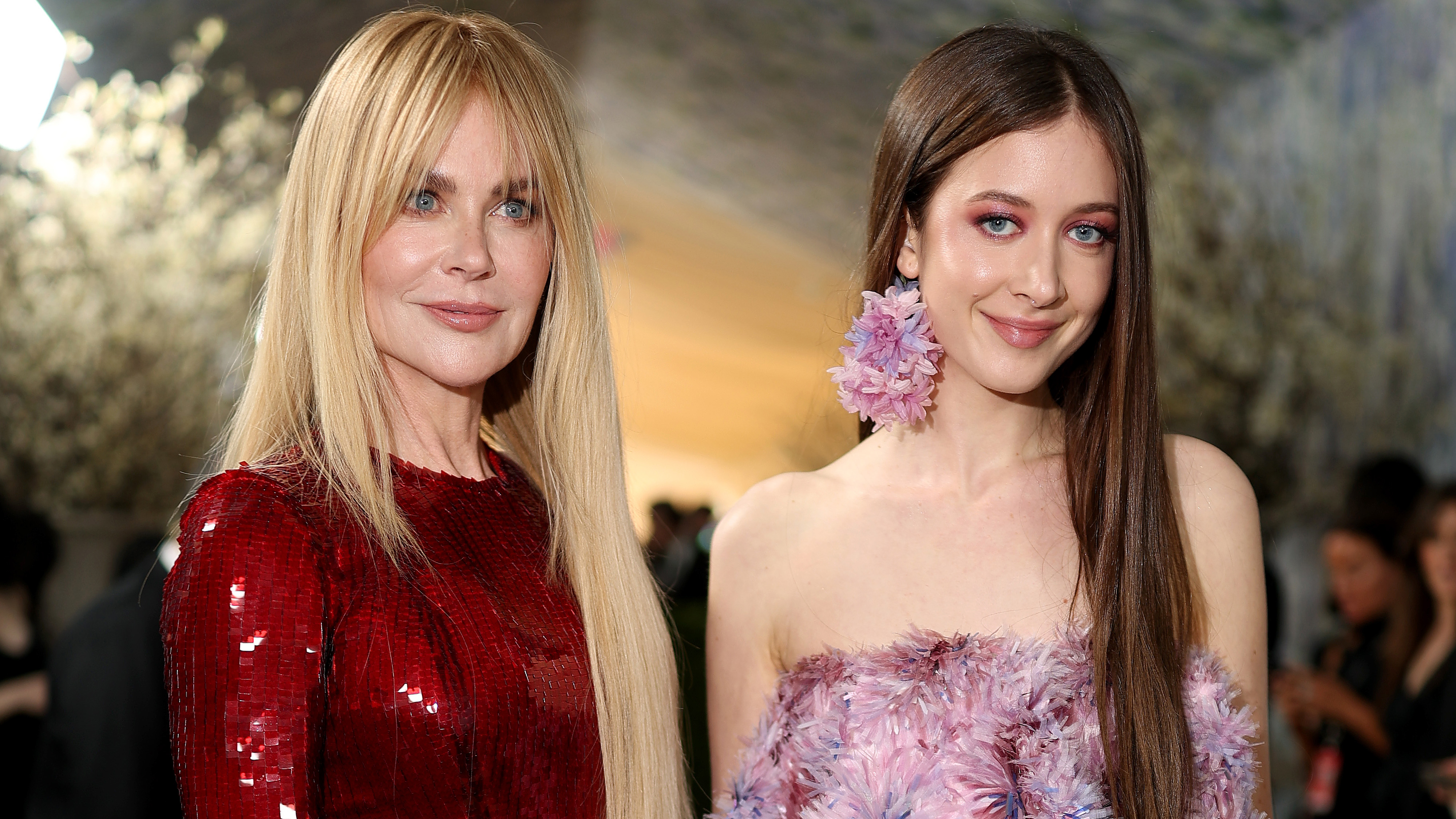 nicole kidman and sunday rose at the met gala.