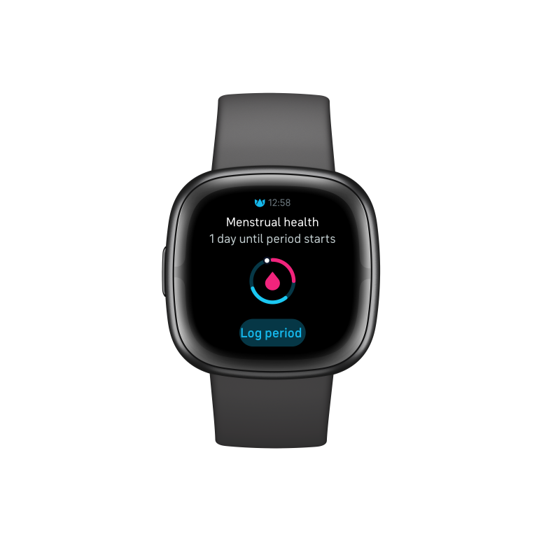 Fitbit menstrual health tile