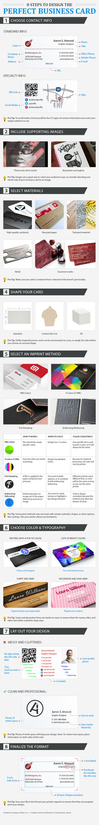 8 Tips to Design the Perfect Business Card