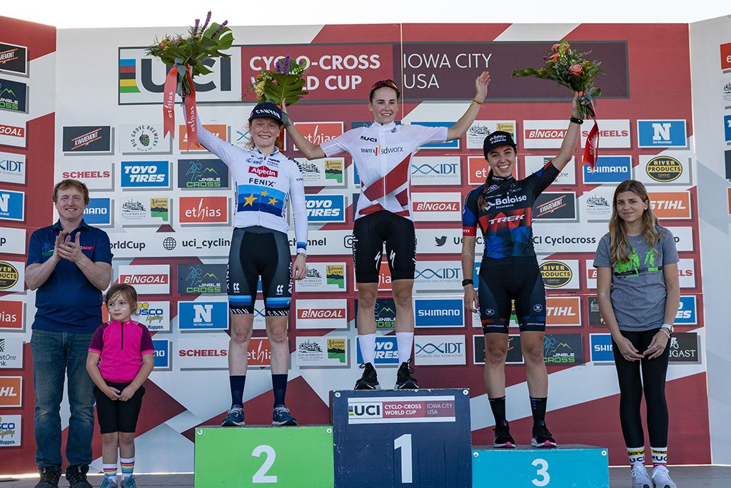 UCI Cyclo-cross World Cup in Iowa City, women's elite race 2021