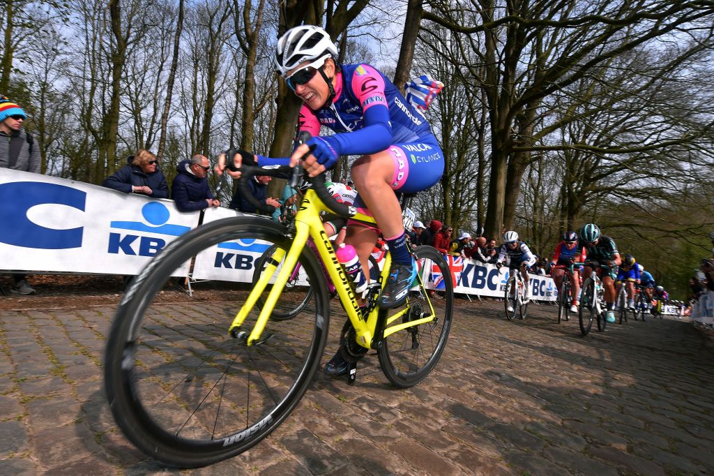 Valcar Cylance&#039;s Maria Giulia Confalonieri at the 2019 Gent-Wevelgem