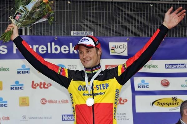 Tom Boonen (Quick Step) was happy with second