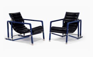 'Transat' chairs, by Eileen Gray.