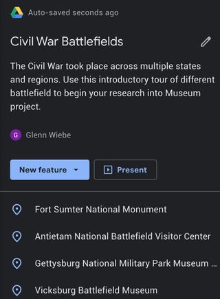 Screenshot: Civil War Battlefields