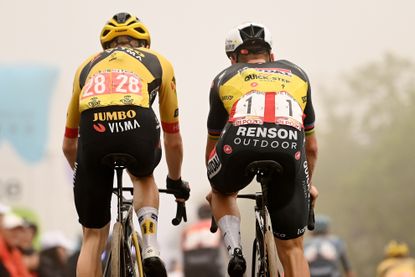 Jonas Vingegaard and Remco Evenepoel