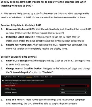 Troubleshooting Windows 11 crashing issue - BIOS solution