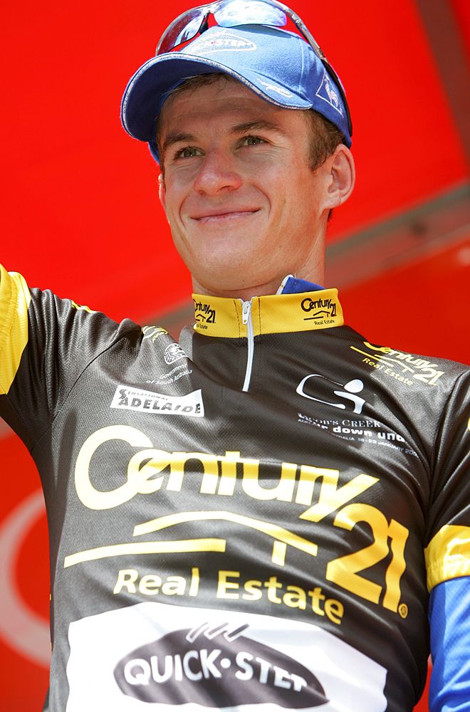 Michael Rogers at the Tour Down Under in 2005