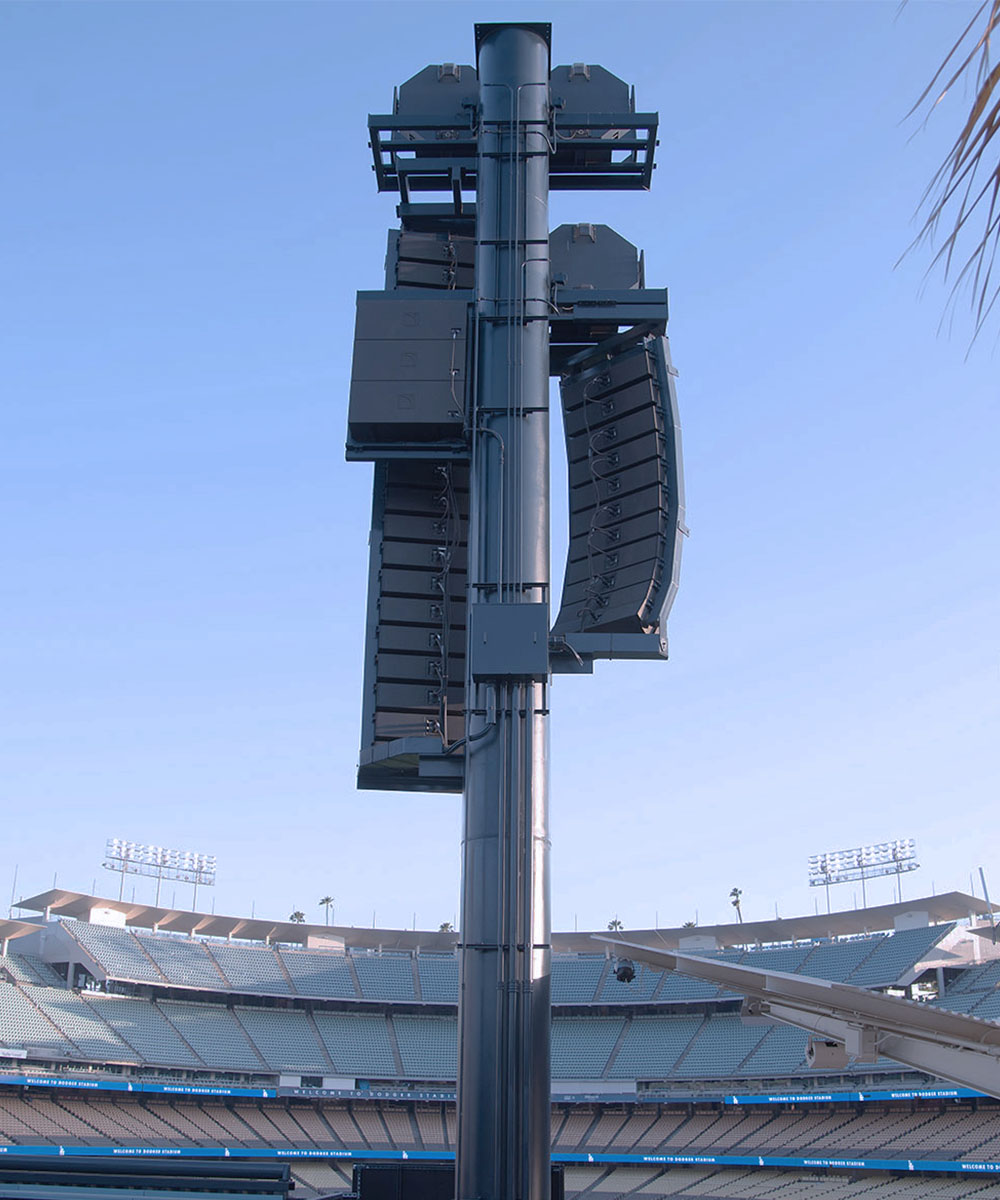 L-Acoustics Speakers at Dodger Stadium