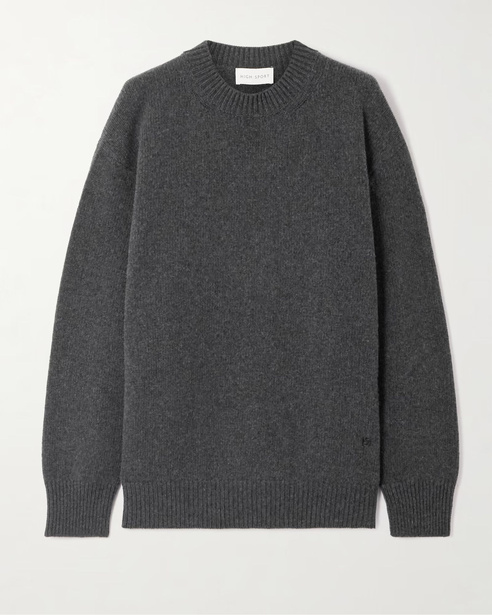 High Sport Georgia embroidered wool and cashmere-blend sweater
