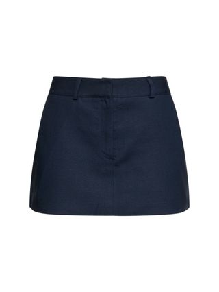 Isle Linen Blend Mini Skirt - the Frankie Shop - Women | Luisaviaroma