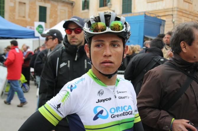 Esteban Chaves is racing for Orica GreenEdge