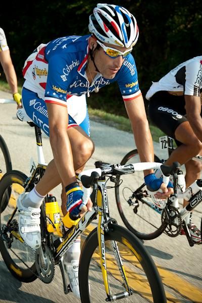 George Hincapie (Columbia-HTC) will be another contender for the TT tomorrow.