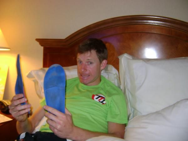 Shaun Milne is excited about the insoles