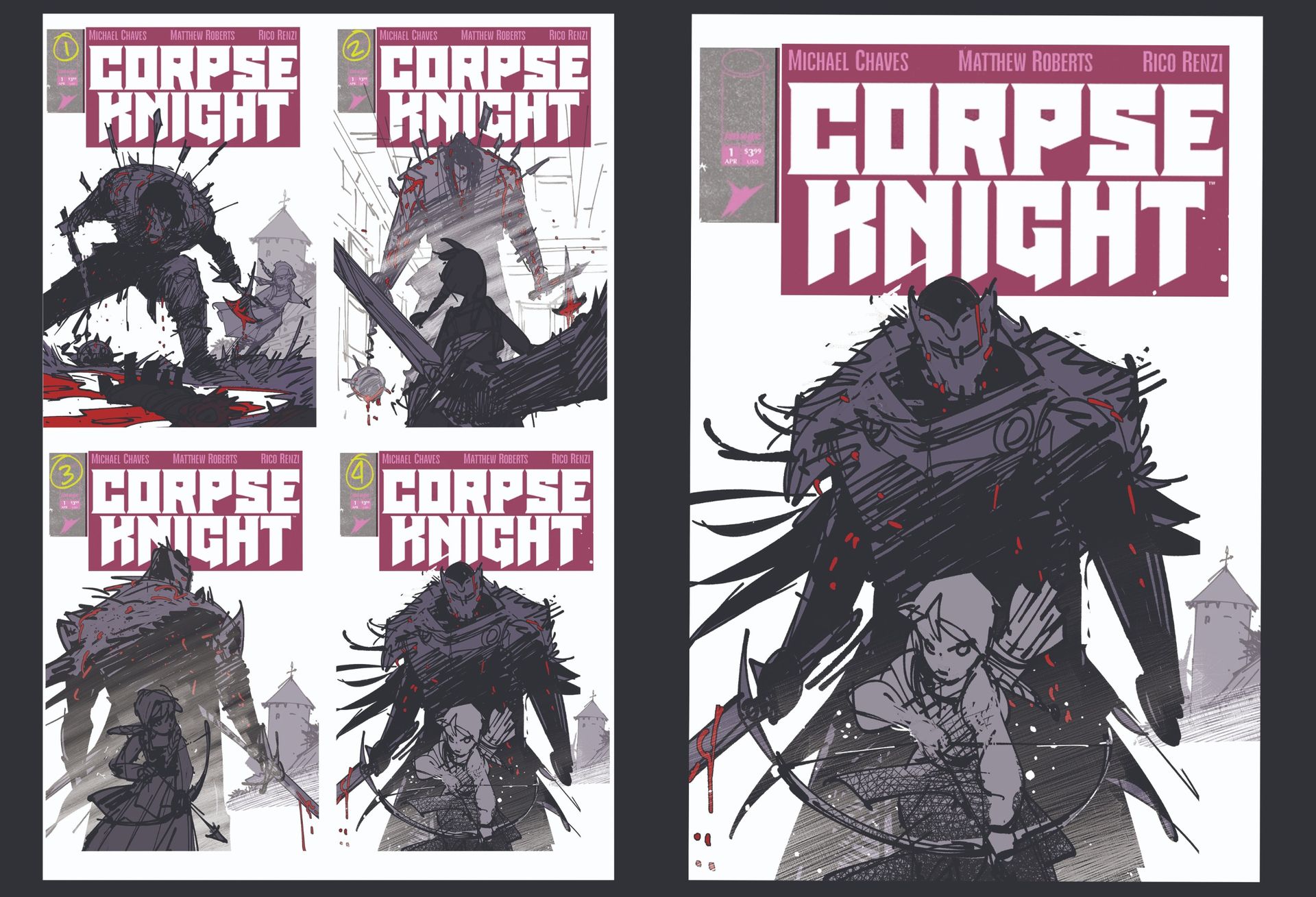 How to create a heroic indie comic cover
