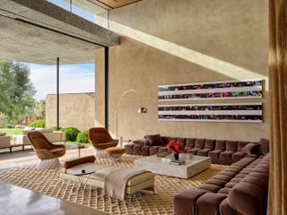 living space at Madison Desert Club