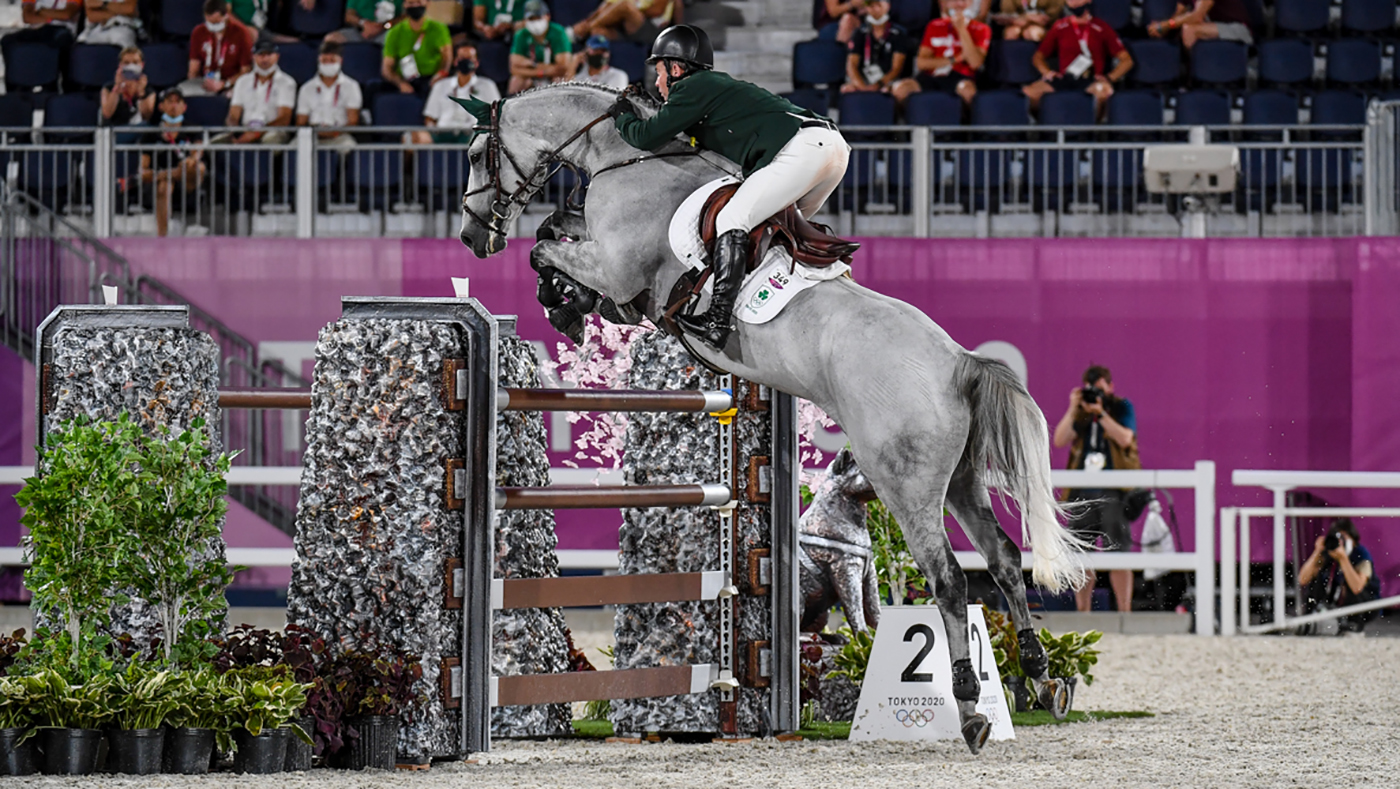 Cian O'Connor&rsquo;s Kilkenny suffered a nosebleed while contesting the Olympic showjumping individual final