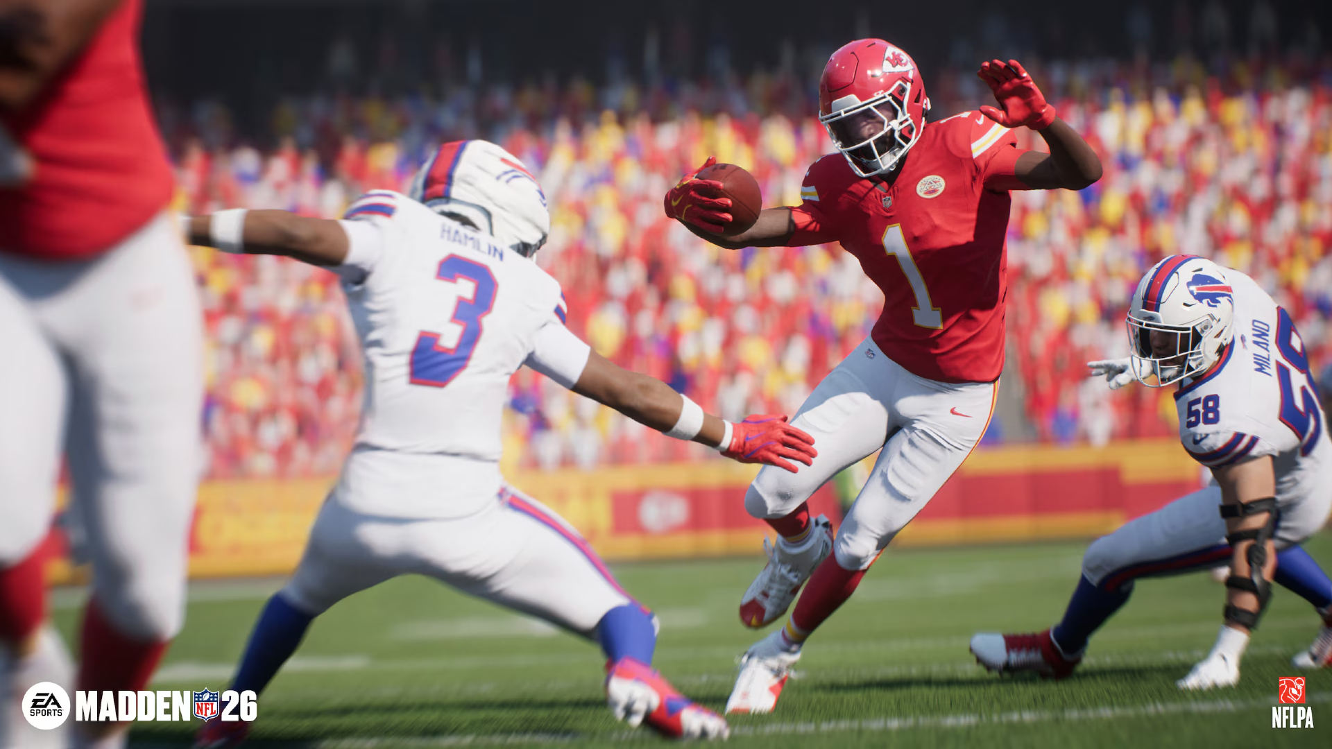 Javier Worthy shows off swift footwork in Madden 26