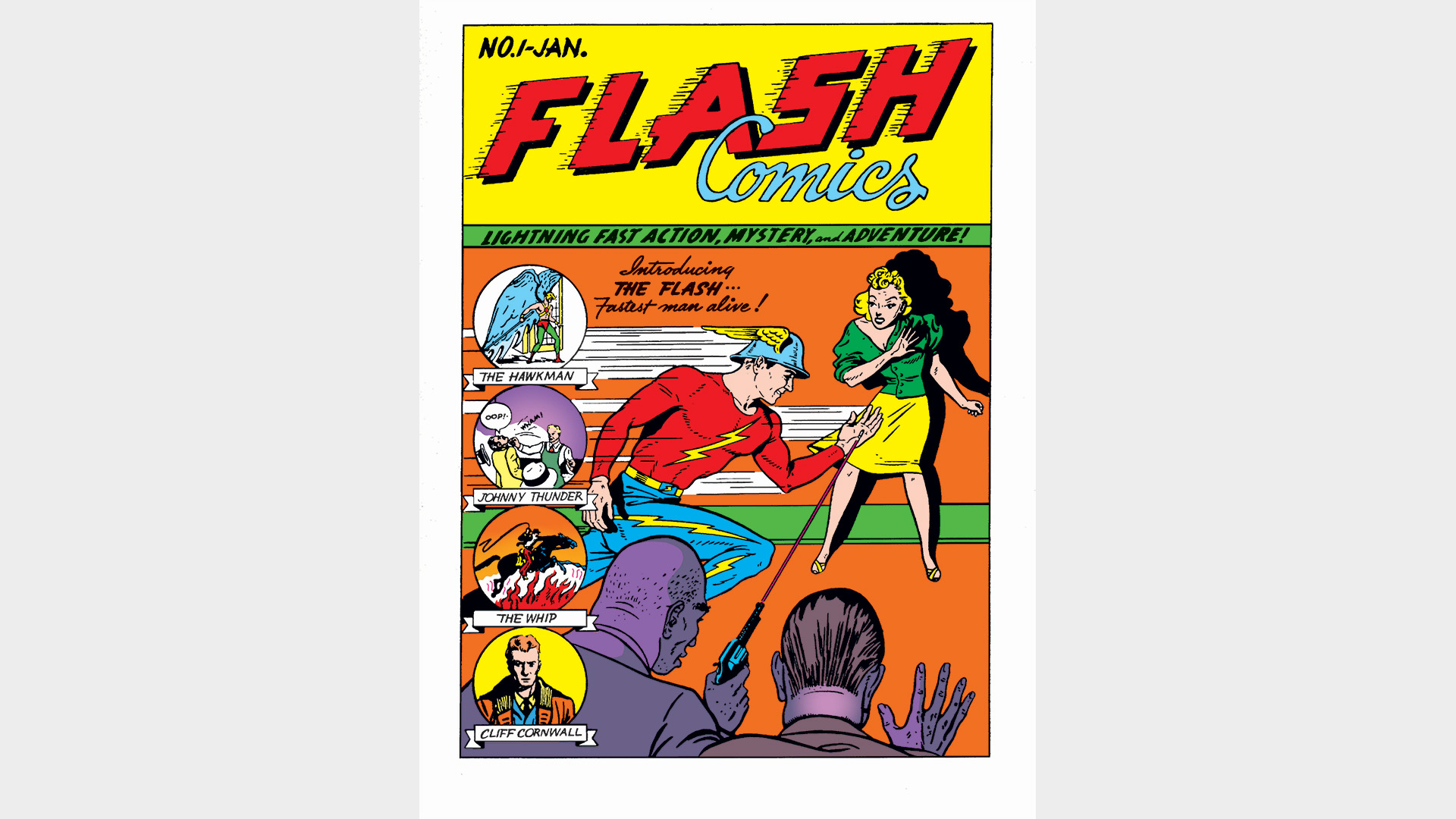 FLASH COMICS #1 FACSIMILE EDITION