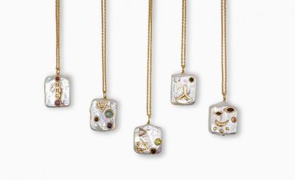 Baroque pearls make chic charm jewellery