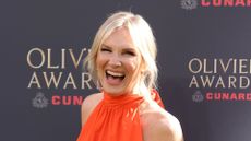Jo Whiley attends The Olivier Awards 2026 at the Royal Albert Hall on April 12, 2026 in London, England