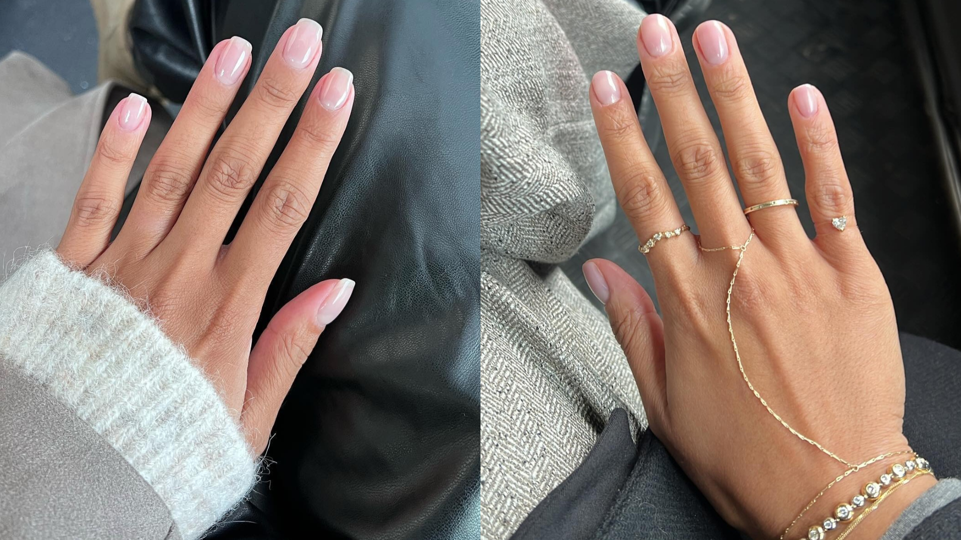 Photo collage of Iram Shelton&#039;s OPI nail looks