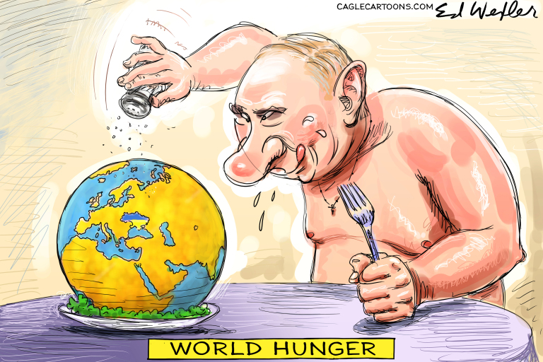 starvation cartoon