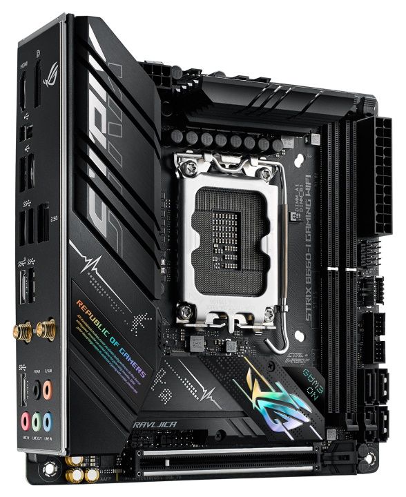 マザーボード ASUS ROG STRIX B660-I GAMING WIFI Asus ROG Strix B660-I Gaming WIFI Review: Affordable ITX