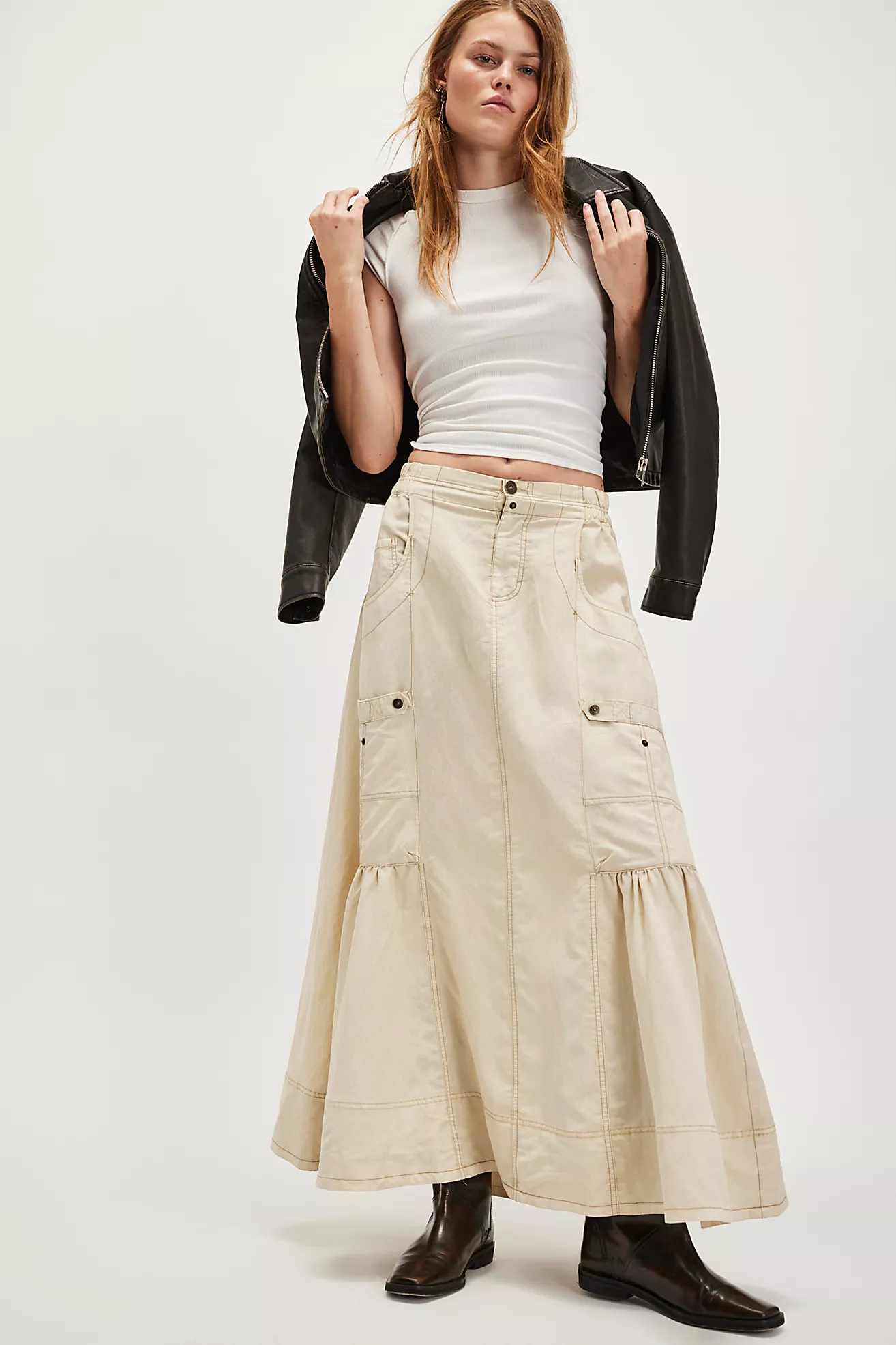 Rough horse riding skirt