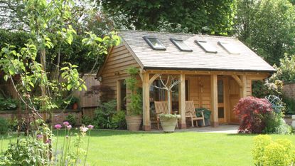 oak frame garden room 
