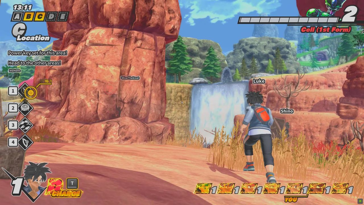 Dragon Ball: The Breakers off-brand Gokus