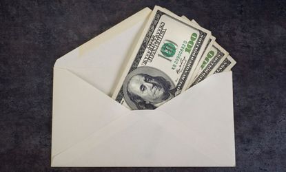 My friend found this envelope with $1000 in it at the Target by