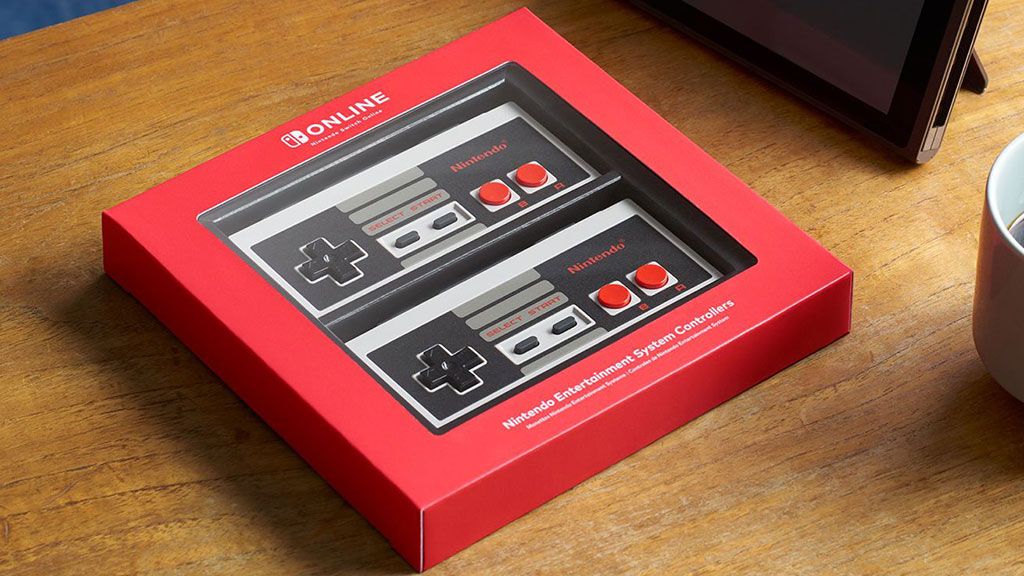 Nintendo Switch Online NES controllers