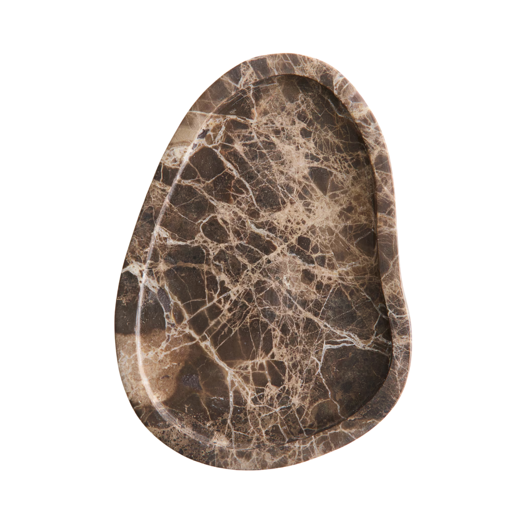 Small Marble Tray - Light Beige