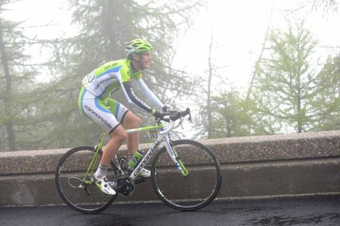 Alessandro De Marchi (Cannondale) held his composure to win at Risoul.
