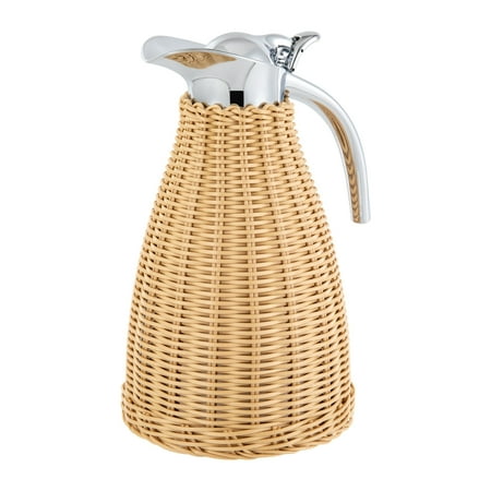 1.5l Coffee Pot Thermal Jug,rattan Thermal Jug, Thermal Carafe Coffee Pot Water Pitcher