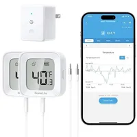 GoveeLife WiFi Refrigerator Thermometer with Alarm (2 pack) GoveeLife WiFi Refrigerator Thermometer with Alarm (2 pack)