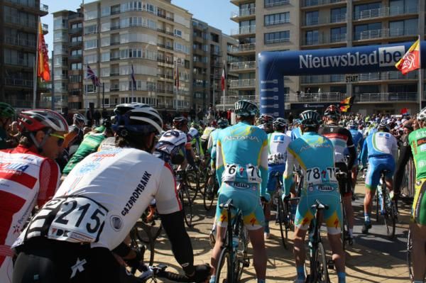 The startline in de Panne