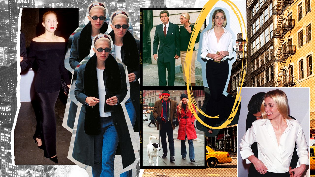 A graphic of Carolyn Bassette Kennedy&#039;s best style