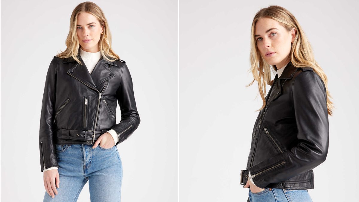 How to Style an Ivory Leather Jacket + 9 Jacket Options