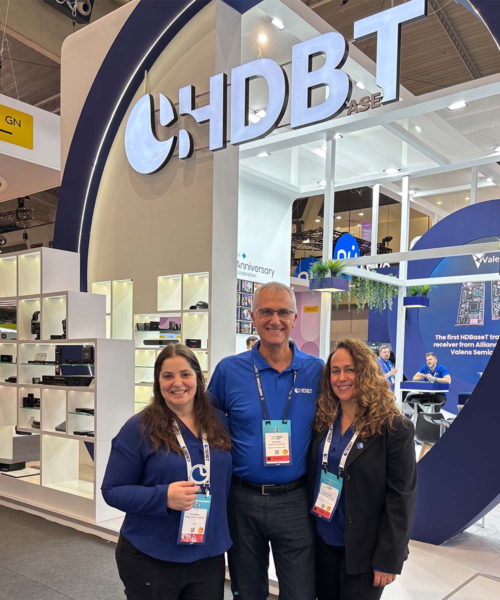 HDBaseT Alliance booth at ISE 2026