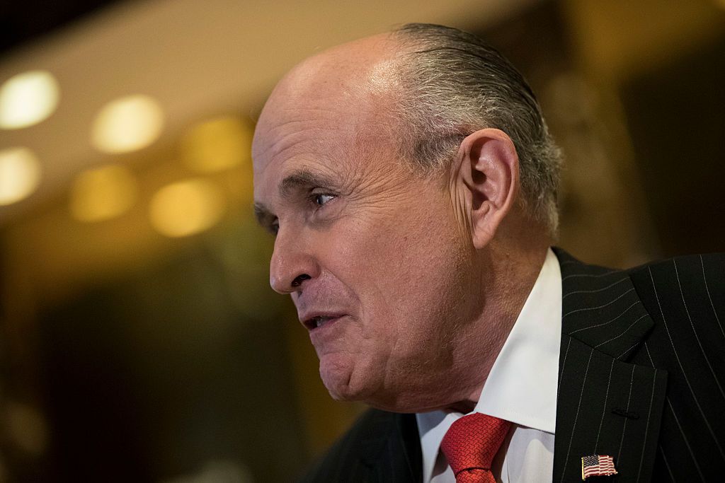 Rudy Giuliani. 