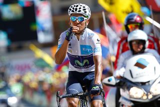 Nairo Quintana finishes stage 20